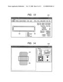 Apparatus and method for measuring height of protuberances diagram and image