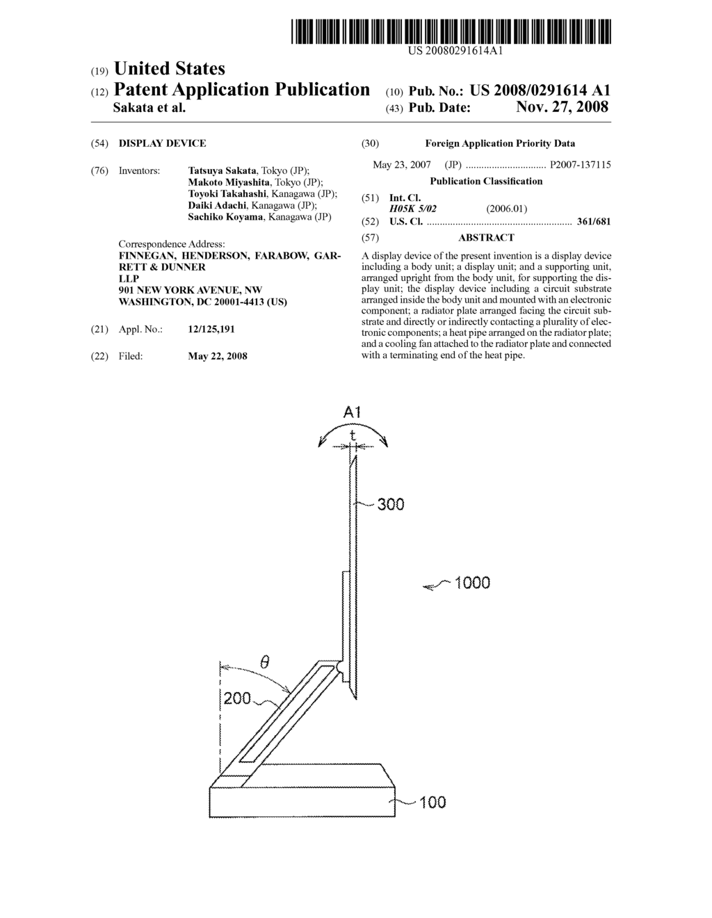 DISPLAY DEVICE - diagram, schematic, and image 01