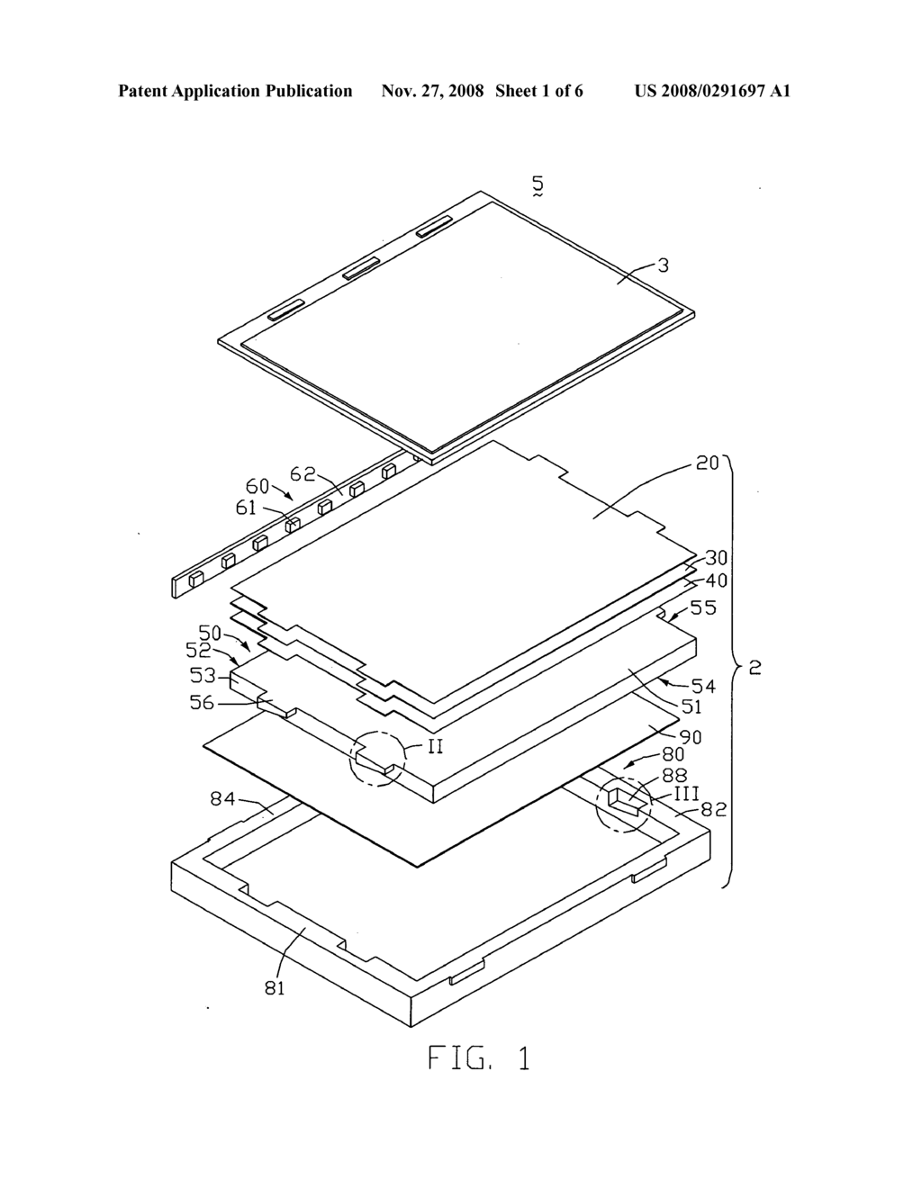 Light guide plate with protrusion,backlight module with same, and liquid crystal display with same - diagram, schematic, and image 02
