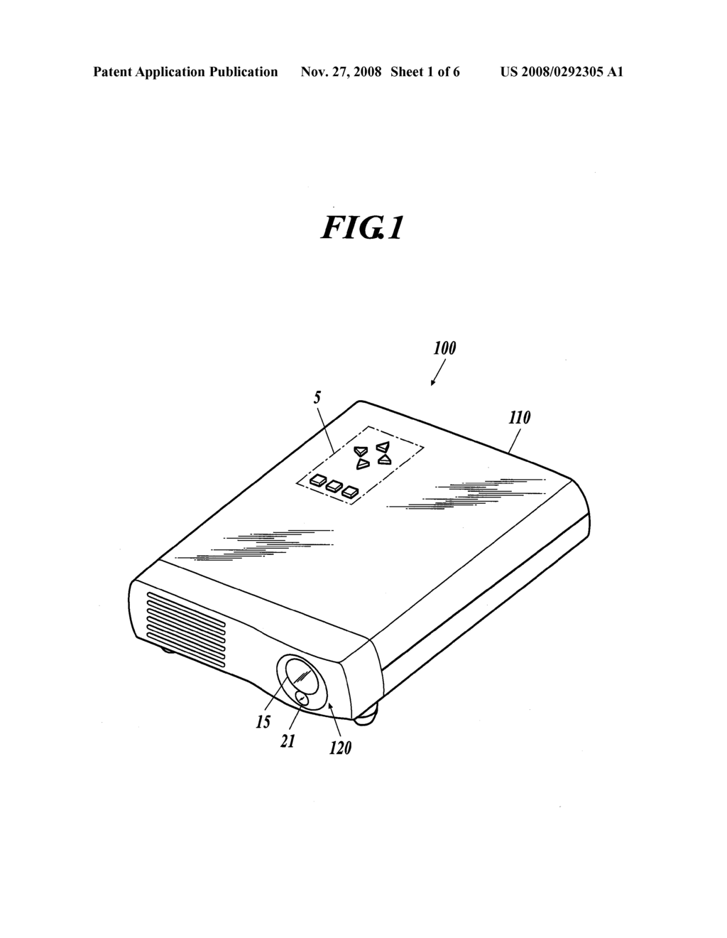 Projection Type Image Display Apparatus - diagram, schematic, and image 02