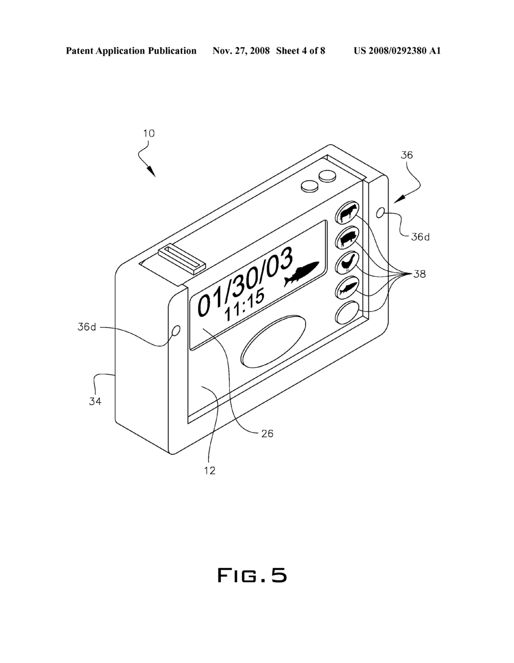 APPARATUS AND METHOD FOR DATING ITEMS TO BE REFRIGERATED OR STORED - diagram, schematic, and image 05