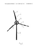 Direct-Drive Generator/Motor for a Windmill/Hydropower Plant/Vessel Where the Generator/Morot is Configured as a Hollow Profile and a Method to Assemble Such a Windmill/Hydropower Plant diagram and image