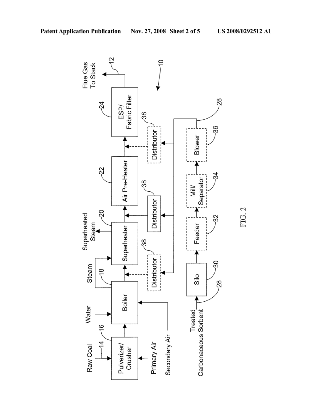 METHOD FOR PRODUCING AND USING A CARBONACEOUS SORBENT FOR MERCURY REMOVAL - diagram, schematic, and image 03