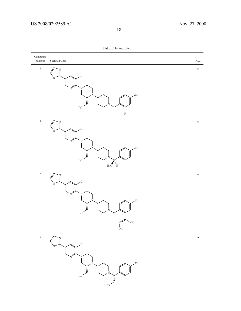 NOVEL HETEROCYCLIC SUBSTITUTED PYRIDINE OR PHENYL COMPOUNDS WITH CXCR3 ANTAGONIST ACTIVITY - diagram, schematic, and image 19