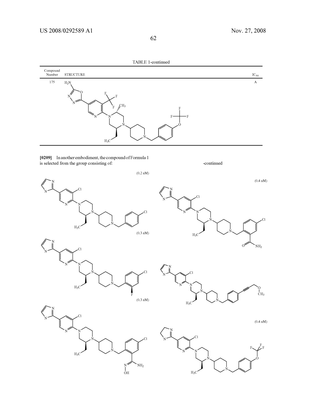 NOVEL HETEROCYCLIC SUBSTITUTED PYRIDINE OR PHENYL COMPOUNDS WITH CXCR3 ANTAGONIST ACTIVITY - diagram, schematic, and image 63