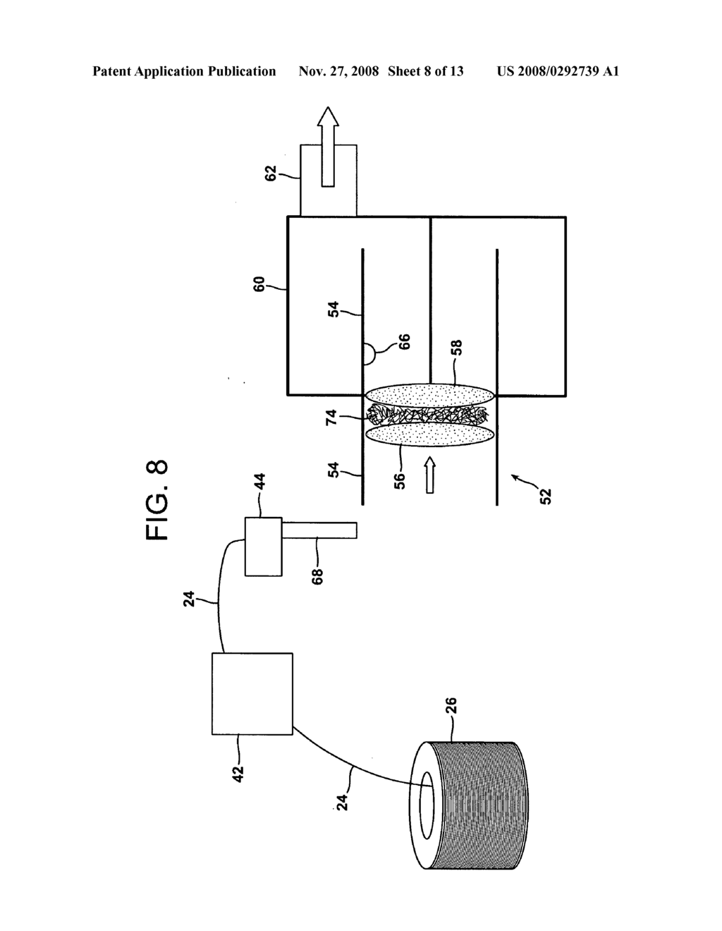 Glass fiber product for making preform products - diagram, schematic, and image 09