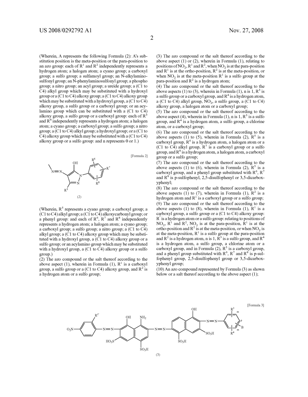 Azo Compound, Ink Composition, and Colored Object - diagram, schematic, and image 03