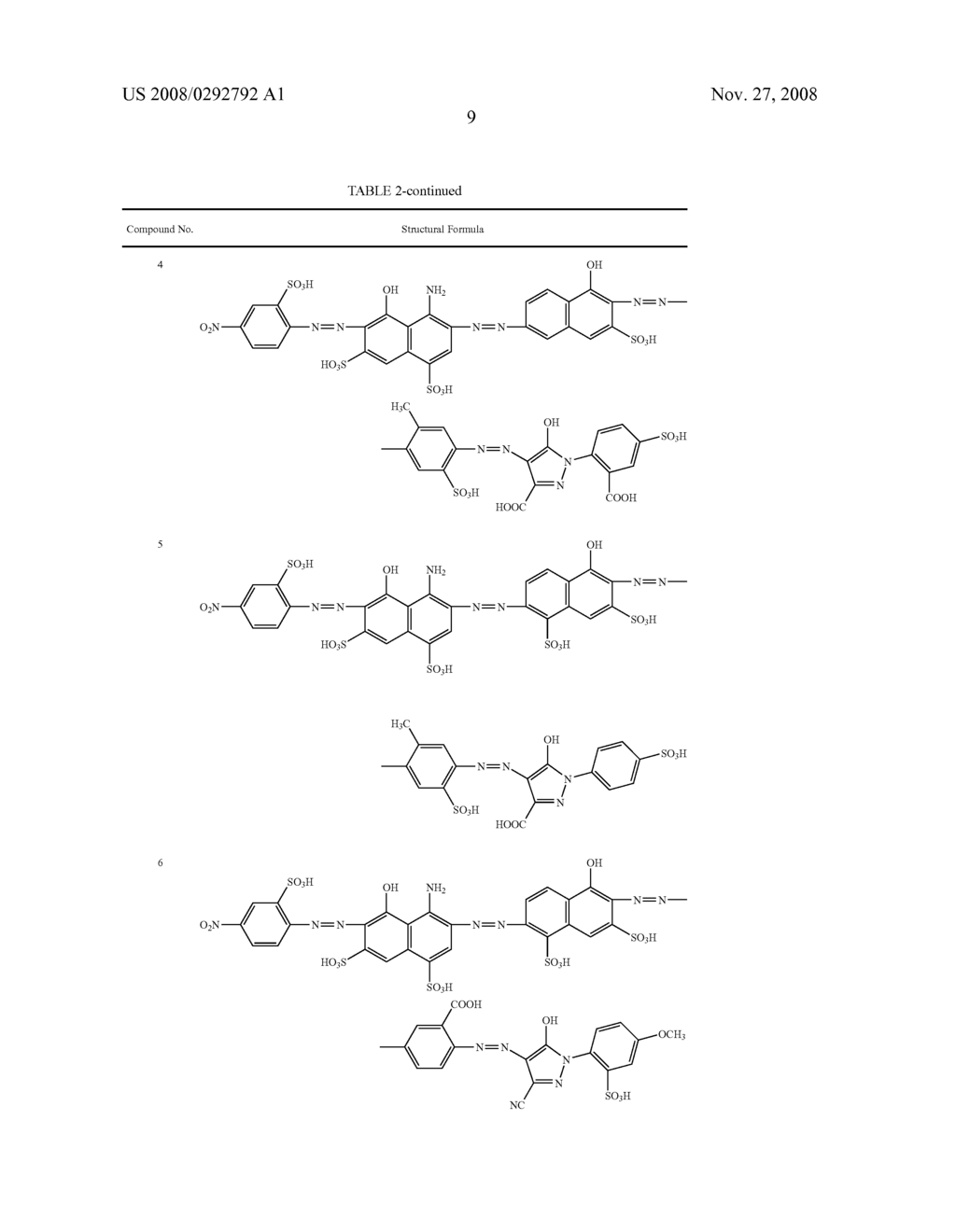 Azo Compound, Ink Composition, and Colored Object - diagram, schematic, and image 10