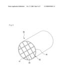 HONEYCOMB STRUCTURE, METHOD FOR MANUFACTURING HONEYCOMB STRUCTURE AND EXHAUST GAS PURIFYING DEVICE diagram and image