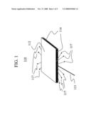 Glass article having a laser melted surface diagram and image