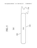 Glass article having a laser melted surface diagram and image