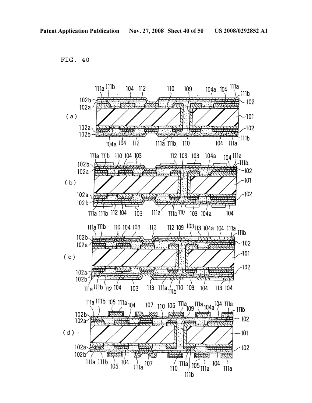 PRINTED WIRING BOARD AND METHOD FOR PRODUCING THE SAME - diagram, schematic, and image 41