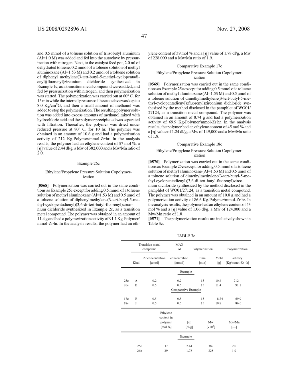 PROPYLENE COPOLYMER, POLYPROPYLENE COMPOSITION AND USES THEREOF, TRANSITION METAL COMPOUND AND OLEFIN POLYMERIZATION CATALYST - diagram, schematic, and image 49