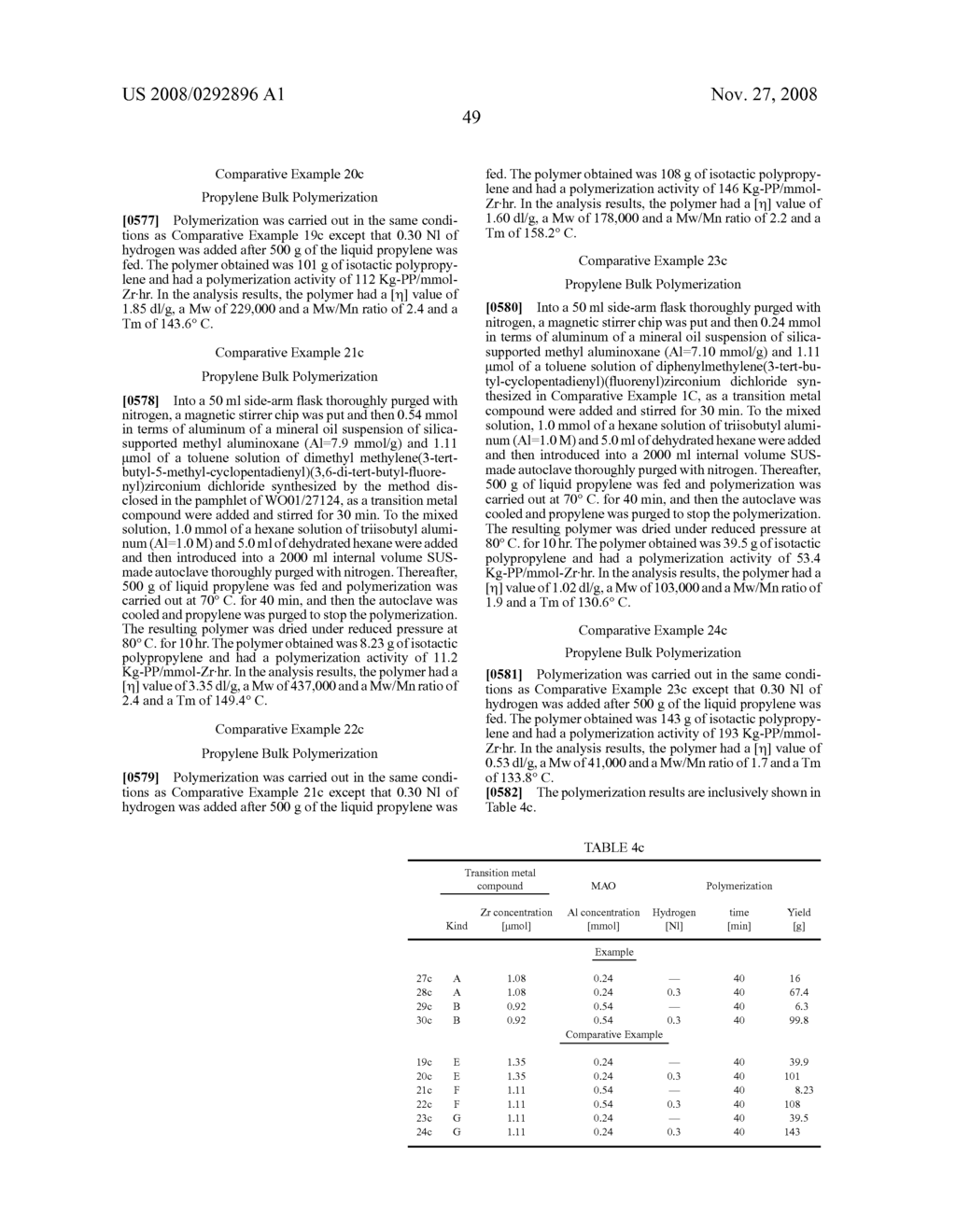 PROPYLENE COPOLYMER, POLYPROPYLENE COMPOSITION AND USES THEREOF, TRANSITION METAL COMPOUND AND OLEFIN POLYMERIZATION CATALYST - diagram, schematic, and image 51