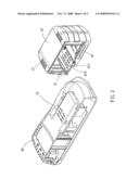 Battery module for power hand tool diagram and image