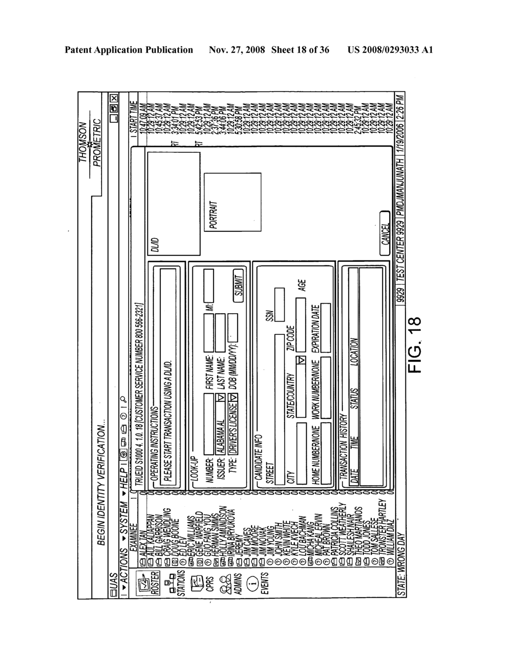 IDENTITY MANAGEMENT SYSTEM, INCLUDING MULTI-STAGE, MULTI-PHASE, MULTI-PERIOD AND/OR MULTI-EPISODE PROCEDURE FOR IDENTIFYING AND/OR AUTHENTICATING TEST EXAMINATION CANDIDATES AND/OR INDIVIDUALS - diagram, schematic, and image 19