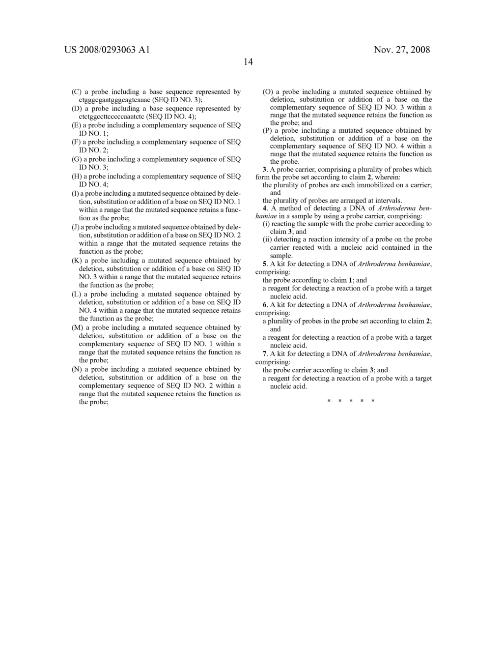 PROBE, PROBE SET, PROBE CARRIER, AND TESTING METHOD - diagram, schematic, and image 17