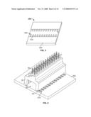 TWO PIECE SINGLE USE SECURITY MODULE MEZZANINE CONNECTOR diagram and image