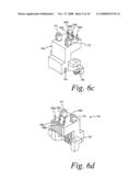 Contact connector assembly for a sensor-dispensing instrument diagram and image