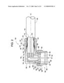 RIGHT-ANGLED COAXIAL CABLE CONNECTOR diagram and image