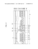 Method of fabricating an organic light emitting display device diagram and image