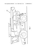 Knife blade covers for a rotary chopper element of an integral chopper assembly of a combine harvester for converting the integral chopper assembly to a beater construction diagram and image