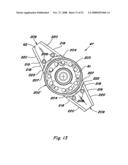 Knife blade covers for a rotary chopper element of an integral chopper assembly of a combine harvester for converting the integral chopper assembly to a beater construction diagram and image