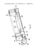 Knife blade covers for a rotary chopper element of an integral chopper assembly of a combine harvester for converting the integral chopper assembly to a beater construction diagram and image