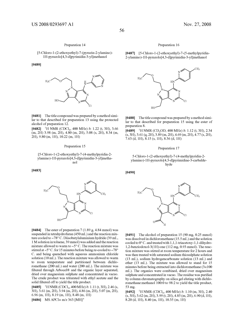 Pyrazolo[4,3-D]Pyrimidines - diagram, schematic, and image 57