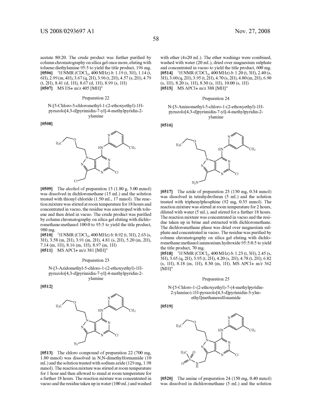 Pyrazolo[4,3-D]Pyrimidines - diagram, schematic, and image 59