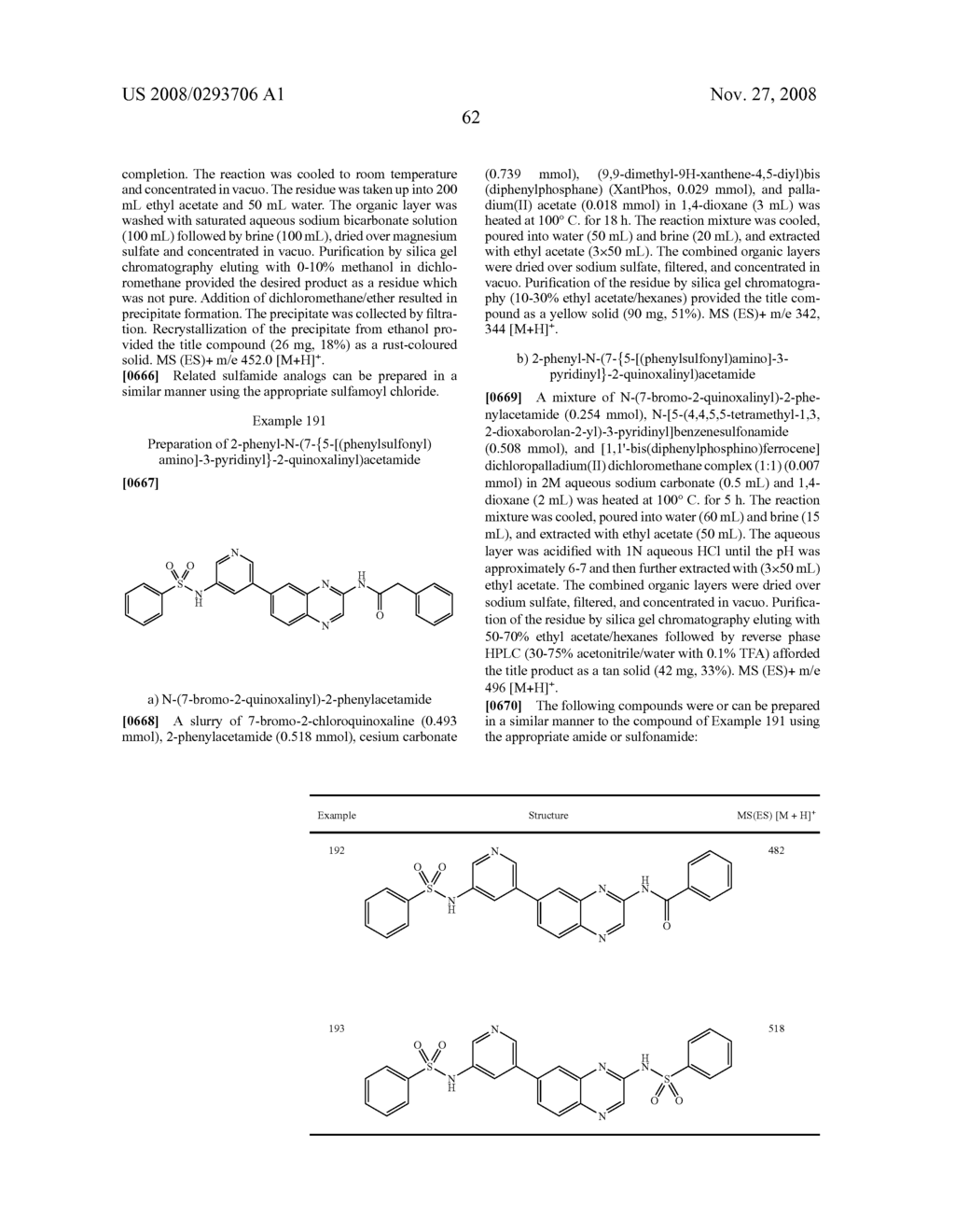 QUINOXALINE DERIVATIVES AS PI3 KINASE INHIBITORS - diagram, schematic, and image 63