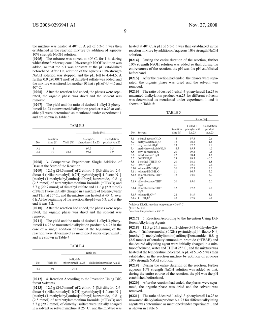 Method For Production Of 1-Alkyl-3-Phenyluracils - diagram, schematic, and image 10