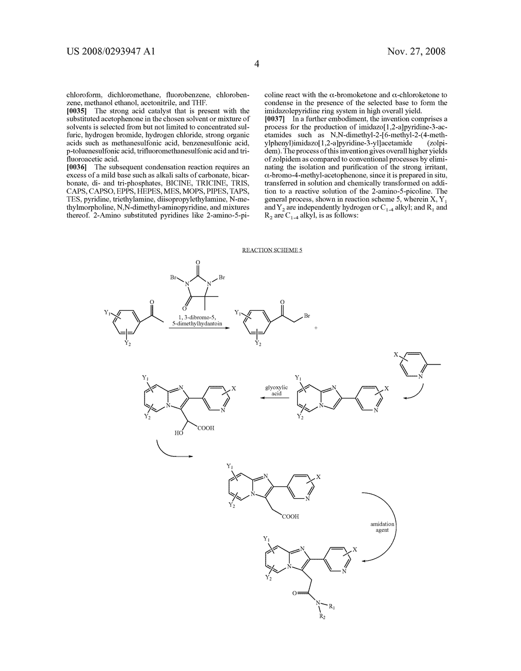 Method of Preparation for Imidazolepyridines - diagram, schematic, and image 05