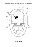 Glucose meter system and monitor diagram and image