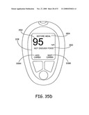 Glucose meter system and monitor diagram and image