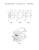 Body fluid sampling module with a continuous compression tissue interface surface diagram and image