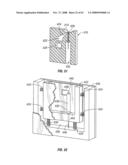 Body fluid sampling module with a continuous compression tissue interface surface diagram and image