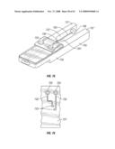 Body fluid sampling module with a continuous compression tissue interface surface diagram and image