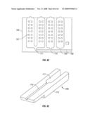 Body fluid sampling module with a continuous compression tissue interface surface diagram and image