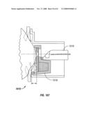 Body fluid sampling module with a continuous compression tissue interface surface diagram and image