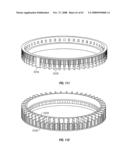 Body fluid sampling module with a continuous compression tissue interface surface diagram and image