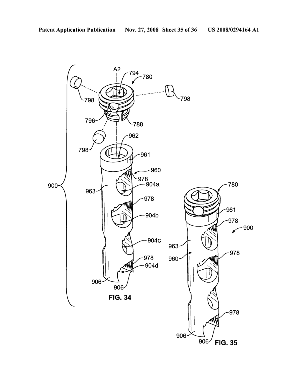 LOCKABLE INTRAMEDULLARY FIXATION DEVICE - diagram, schematic, and image 36