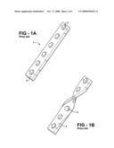 COMBINATION BONE FIXATION DEVICE AND BENDING TOOL diagram and image