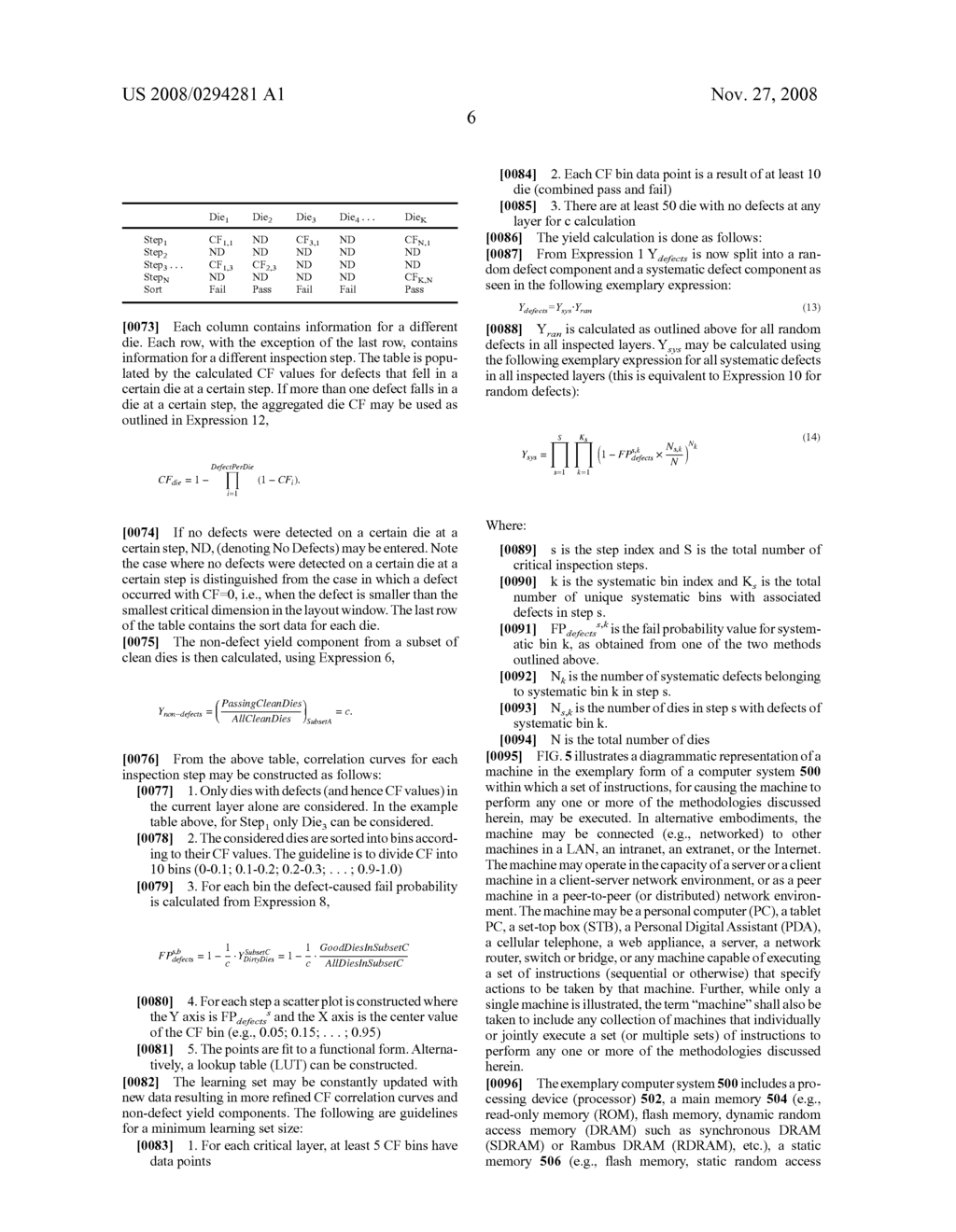 Dynamic inline yield analysis and prediction - diagram, schematic, and image 12