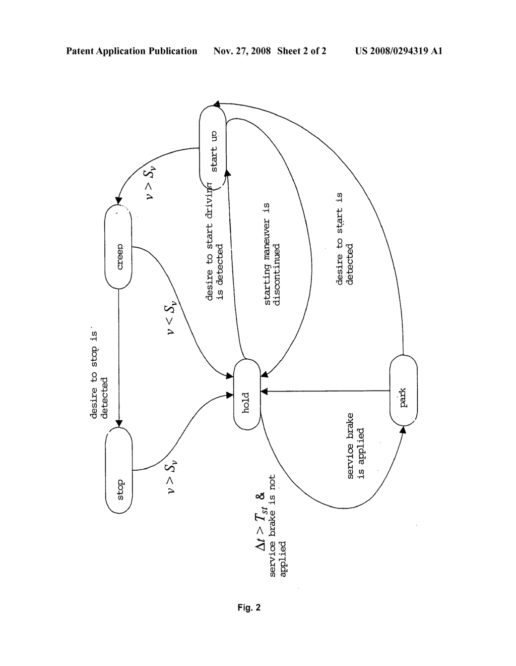 System for Vehicle Driver Support for Stopping and Starting Procedures - diagram, schematic, and image 03