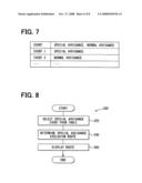 Apparatus and program for navigation diagram and image