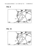 Apparatus and program for navigation diagram and image