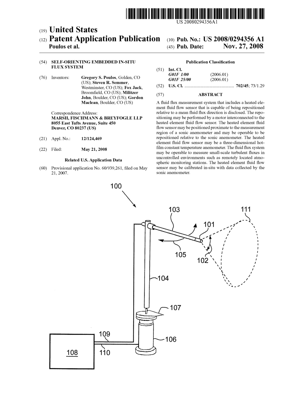 SELF-ORIENTING EMBEDDED IN-SITU FLUX SYSTEM - diagram, schematic, and image 01