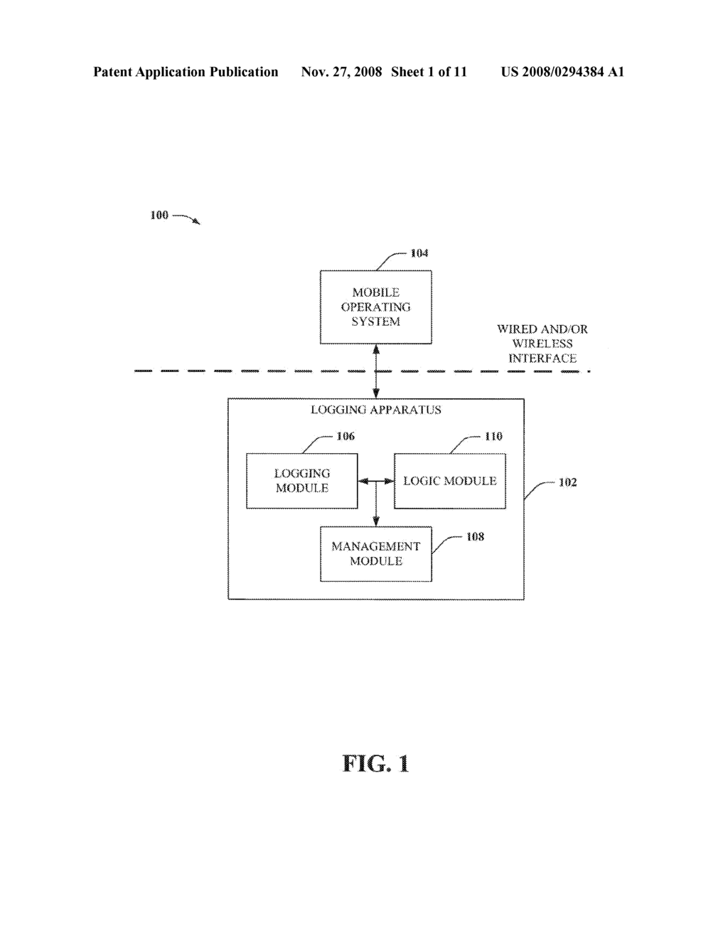 PROVIDING EVENT-CONTROLLED CONTINUOUS LOGGING FOR A MOBILE OPERATING ENVIRONMENT - diagram, schematic, and image 02