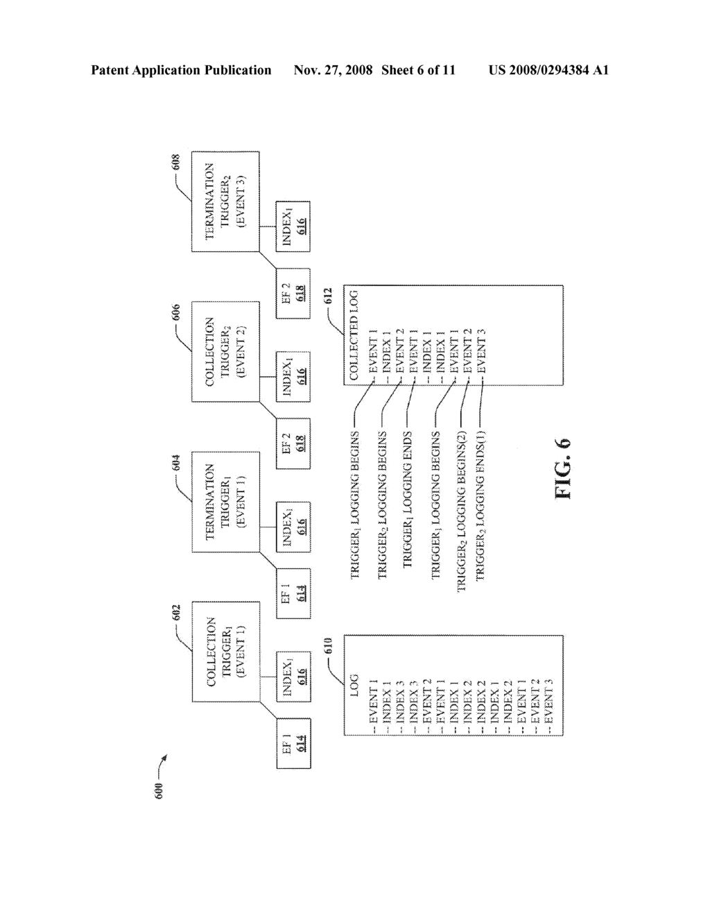 PROVIDING EVENT-CONTROLLED CONTINUOUS LOGGING FOR A MOBILE OPERATING ENVIRONMENT - diagram, schematic, and image 07